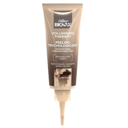 L`BIOTICA Biovax Glamour Peeling trychologiczny Volumising Therapy - do każdego rodzaju włosów i skóry głowy 100ml